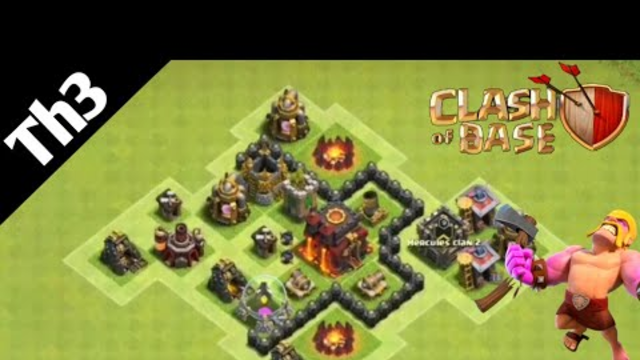 Clash Of Clans Best Town Hall 3 [TH3] Base