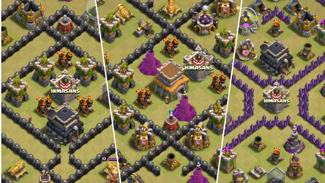 Impossible drag attack on Th8 & TH9 in war | clash of clans |