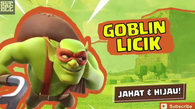 Siap Goblin Licik segra hadir (peleton super Goblin Licik Clash of clans)