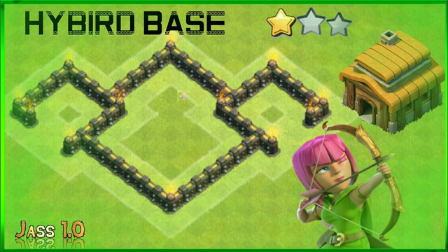 Clash Of Clans Town Hall 3 (th3)  Base | Anti 1 Star | coc