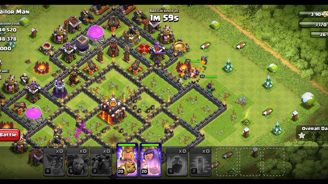COC attack town hall 10