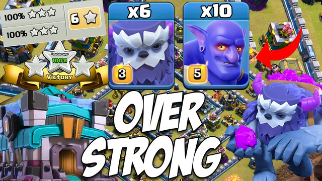 Queen Walk YETI BOWLER Strategy 2020! Yeti Bowler is too Strong! Yeti Bowler Attack | Clash Of Clans