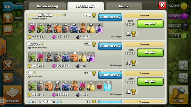 clash of clans best loot