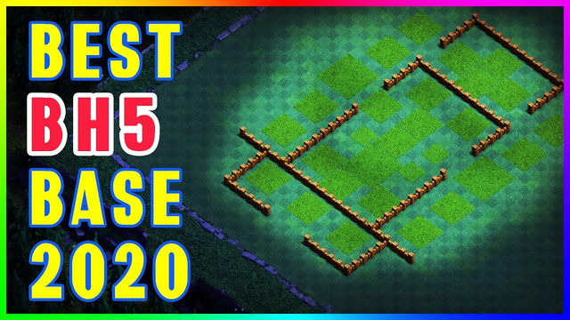 COC Best! Builder HaLL 5 (BH5) Base 2020 With Link | bh5 base layout Anti 2 star | Clash of Clans