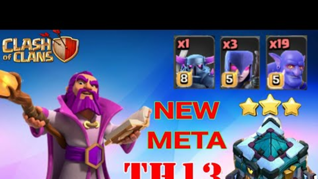 Clash Of Clans / NEW TH13 ATTACK STRATEGY-SUPER WADEN + 1 PENKA + 3 SWITH + 19 BOWLER ...