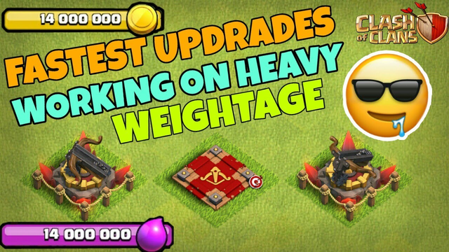 FASTEST AND MOST EXPENSIVE BUILDINGS UPGRADES UNDER 3 MINUTES | CLASH OF CLANS.