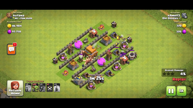Clash of Clans Townhall 4 upgrade Video 25