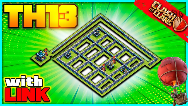 *COMPRESSED* NEW BEST TH13 War Base - CoC Anti 3 TH13 Base - Town Hall 13 Clash of Clans