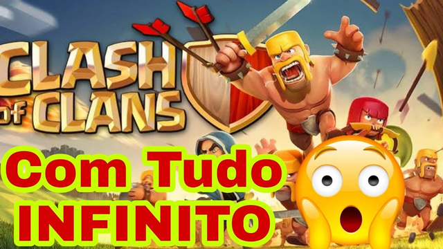 Novo Clash of Clans Tudo Infinito apk mod 2020