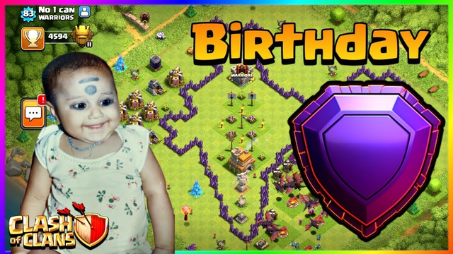 Birthday Special Attacks | TH 7 Trophy Push To Legend | Clash of Clans !