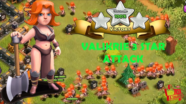 27 Valkyrie Attack On TH10 || Clash Of Clans Best Attack Strategy || Who Will Win