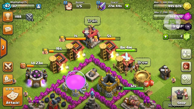 Lets play clash of clans EP 4