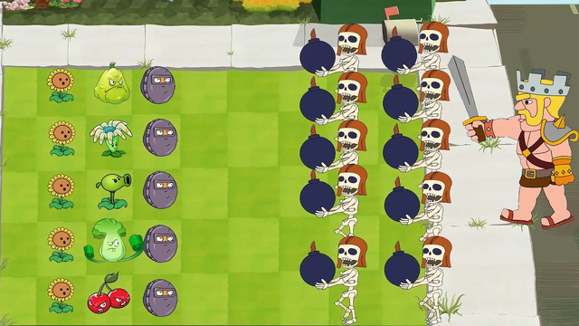 Plants Vs Zombies GW Animation- Episode 47 - Clash of Clans  vs Team Plants