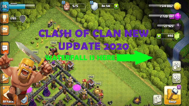 Clash of Clans New Update 2020 in Hindi || Coc Waterfall is Coming in new Update
