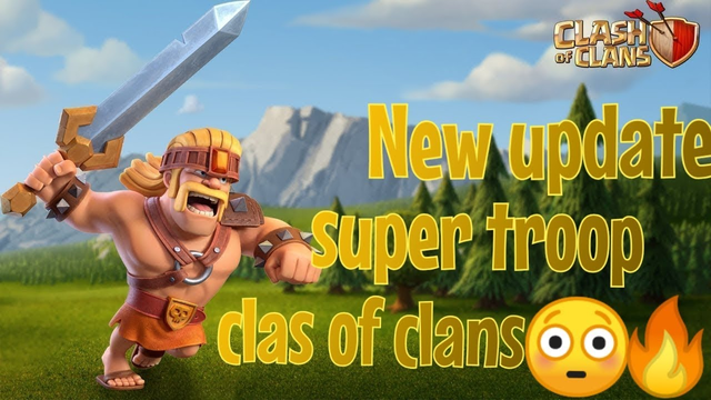 Clash Of Clans New Update Super Troops