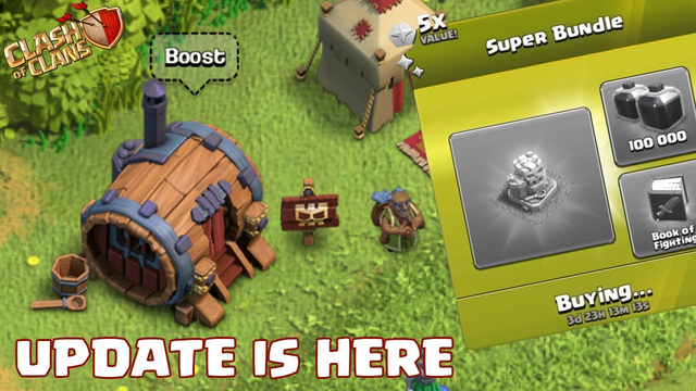 SUPER TROOPS ARE LIVE......... | BUYING THE UPDATE | CLASH OF CLANS |