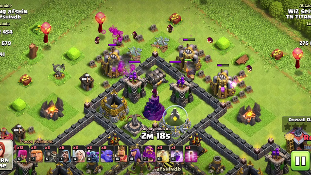 Clash of Clans Town Hall 10 attack for 3 star
