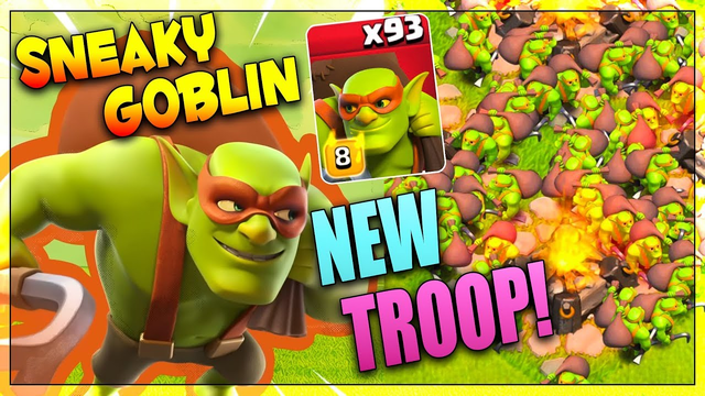 Sneaky Goblins New Super Troop | Clash of Clans New Update 2020 | Newest Troop in Town Hall 13