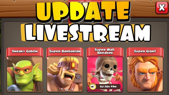 SUPER TROOPS ARE HERE! Time to put them to the TEST! Clash of Clans LIVESTREAM