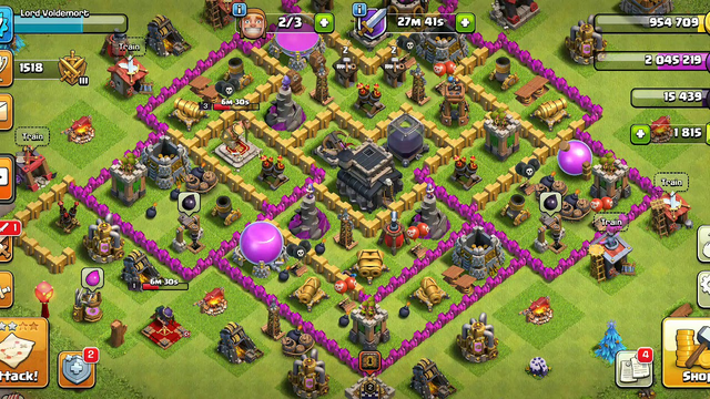 My clash of clans Base