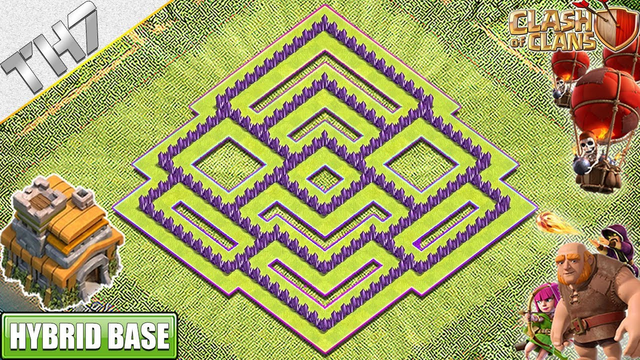 NEW TH7 Base 2020 | TH7 Base with COPY LINK - Clash of Clans