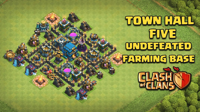 Undefeated Town Hall 5 (TH 5) Farming Base !! [ TH5 Defense ] - Clash Of Clans | 2020