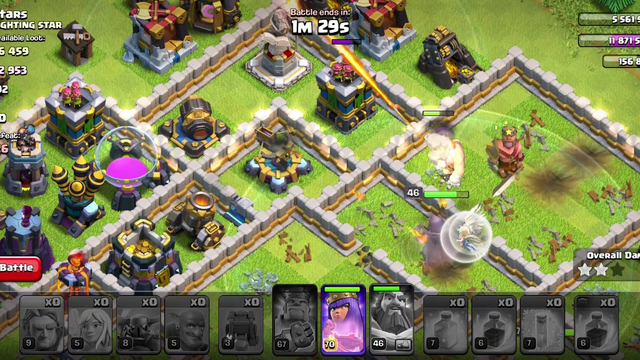 Clash of Clans/ Massive Attack Gameplay