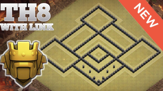 Clash of Clans | BEST Th8 Trophy Base Design 2020 w/LINK | Clash of clan base