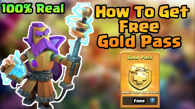 How To Get Free Gold Pass 100% Real || Season 13 Clock Work warden|| Clash Of  clans India