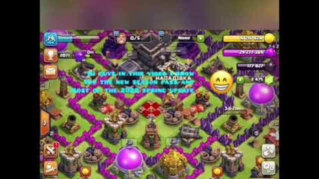 New season pass clash of clans 2020 spring update