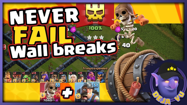 Super Wall breakers never fail! | how to use super troops clash of clans | Spring update 2020
