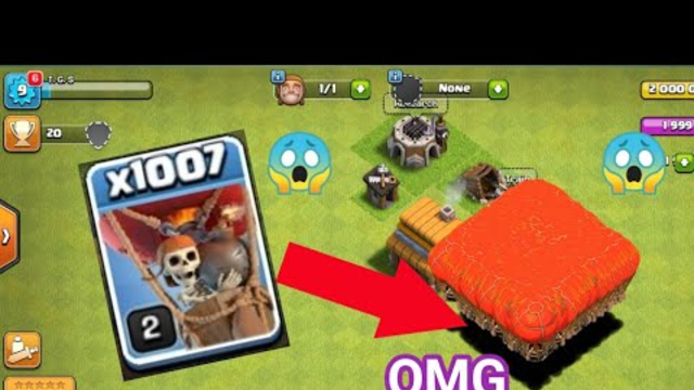 Crazy Attack With 1007 Ballons | Clash of Clans | THE GAMING STORE