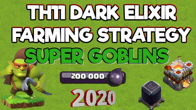 SUPER Strong, SUPER Easy TH11 Dark Elixir Farming Strategy - Clash of Clans 2020