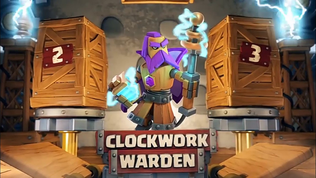 Clash of Clans: clockwork Warden (April Season Challenges | Clashy Constructs #1)