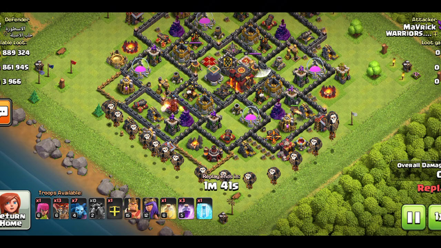Huge loot attack on clash of clans 2020*game play*
