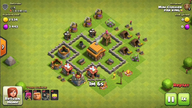 Clash of Clans -BEST Town Hall 3 (TH3) Attack Strategy -Giants + Archers -Farming Beginners Guide