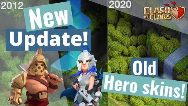 Clash of Clans Update!! Old Hero skins are BACK!