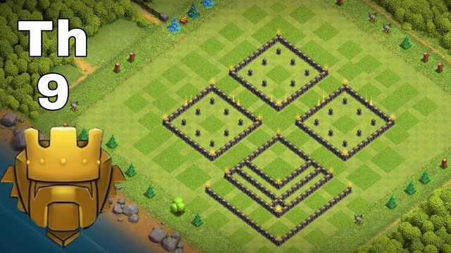 INSANE Town Hall 9(TH9) with link/TROPHY Base 2020!! New BEST TH9 Base Design/Defense Clash of Clans