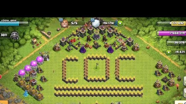 #Clash Of Clans Live Base Visiting and th 12 Live Attacks.