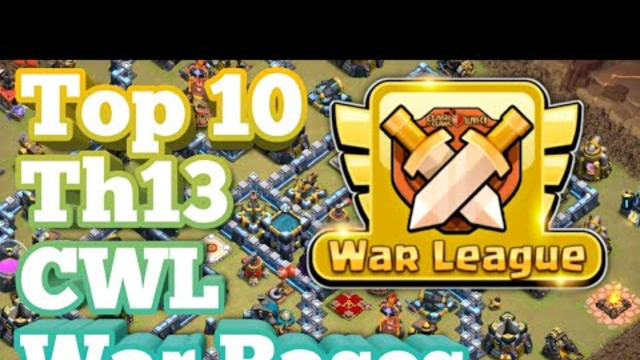 Brand New!! Top 10 War Bases Anti 1 / 2 Star . Clash of Clans.