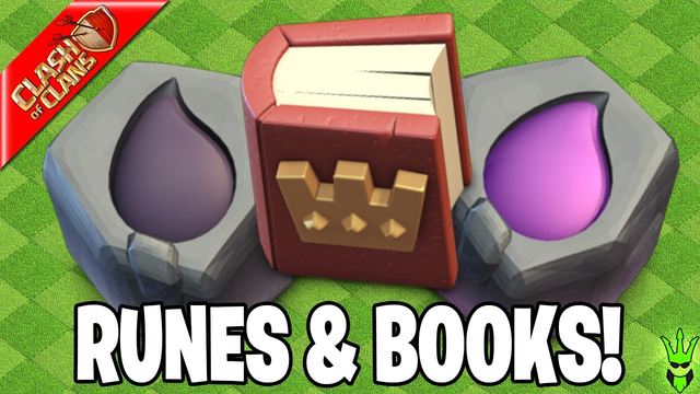 SO MANY UPGRADES WITH RUNES & BOOKS! - Clash of Clans