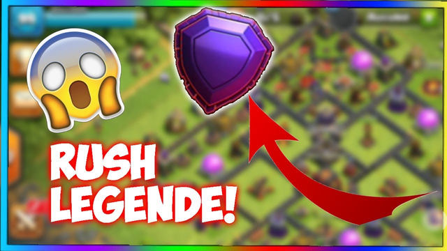 LIVE CLASH OF CLANS RUSH TRANQUILLE