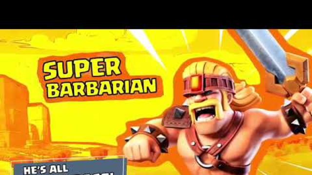 Super Barbarian Is All The Rage! (Clash of Clans Super Troops #1 )