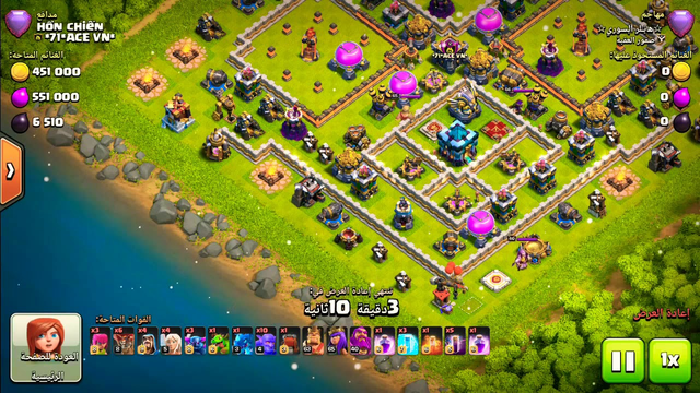 Attacks Town Hall 13 Clash of Clans