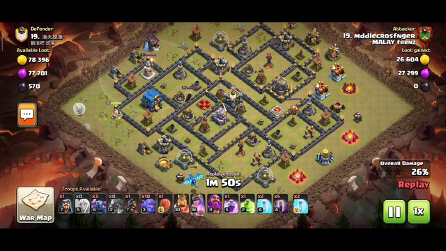 Clash of Clans | TH 11 VS TH 12 failed or 3 stars?