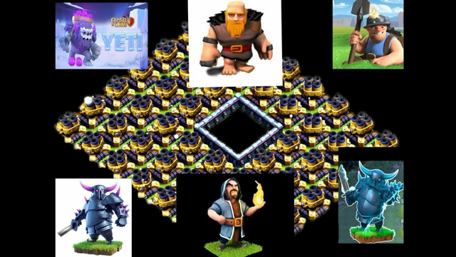 50pa VS soldiers clash of clans