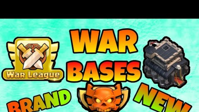 Th9 cwl war bases with link.....clash of clans/coc