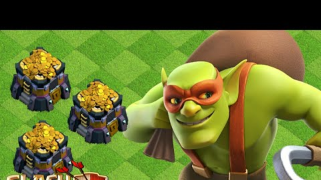 Farming With Sneaky Goblin ! #Clashofclans