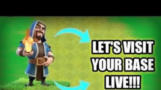 PLAYING CLASH OF CLANS ALL TOWNHALL AND BASE VISITING