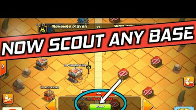 Scout Enemy Base in CWL Preparation Day - Clash of Clans